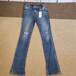 Express Skyscraper Mid Rise Ultra Hyper Stretch Flexx Jeans 0/2/4 NWT